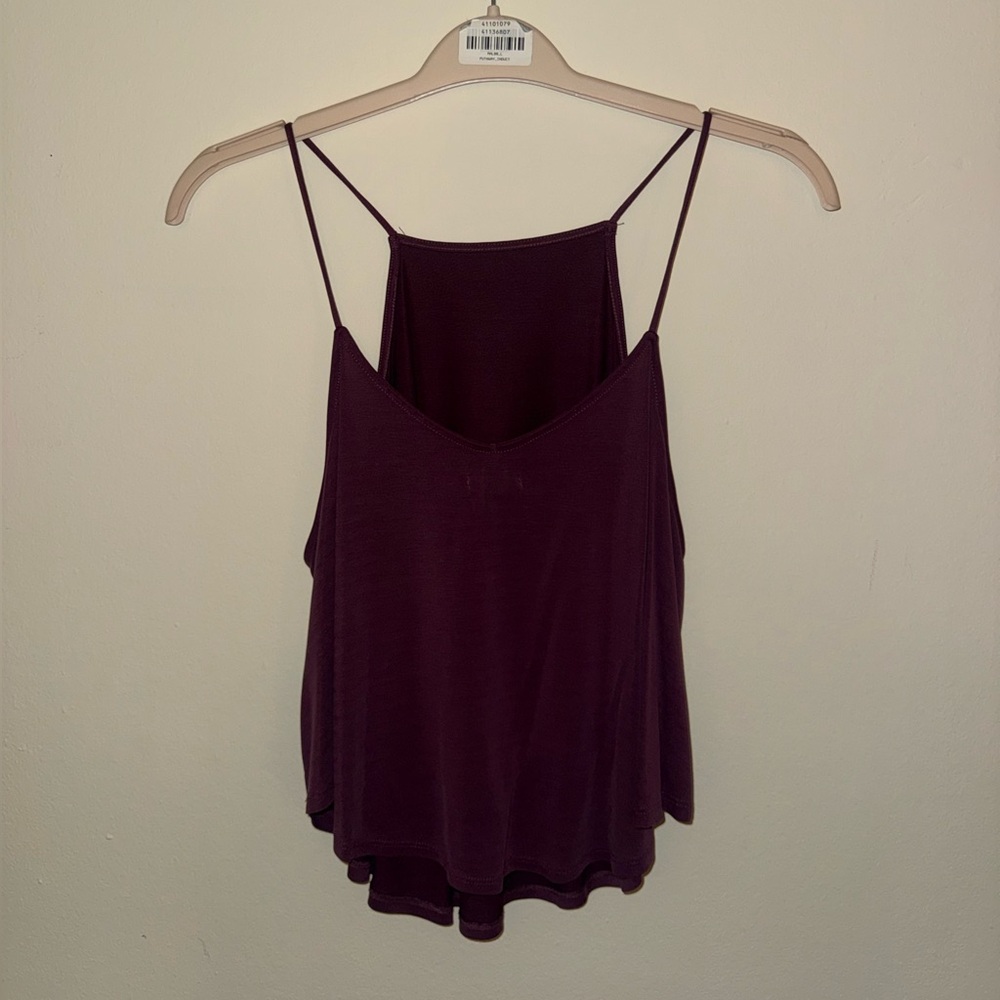 Silence + Noise Deep Purple Camisole - Picture 2 of 3